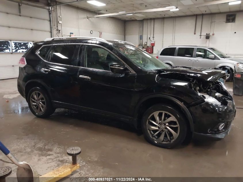 2014 Nissan Rogue Sl VIN: 5N1AT2MV3EC775827 Lot: 40937021