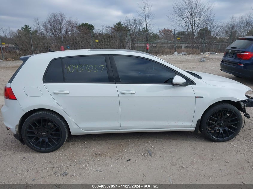 2015 VOLKSWAGEN GOLF TDI SEL 4-DOOR - 3VW2A7AU3FM045503