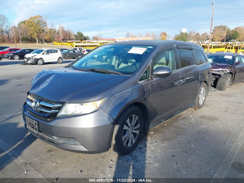 VIN 5FNRL5H42EB038955 2014 HONDA ODYSSEY no.2