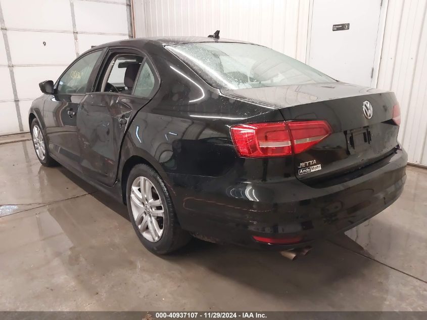 VIN 3VW2K7AJ3FM250001 2015 Volkswagen Jetta, 2.0L S no.3