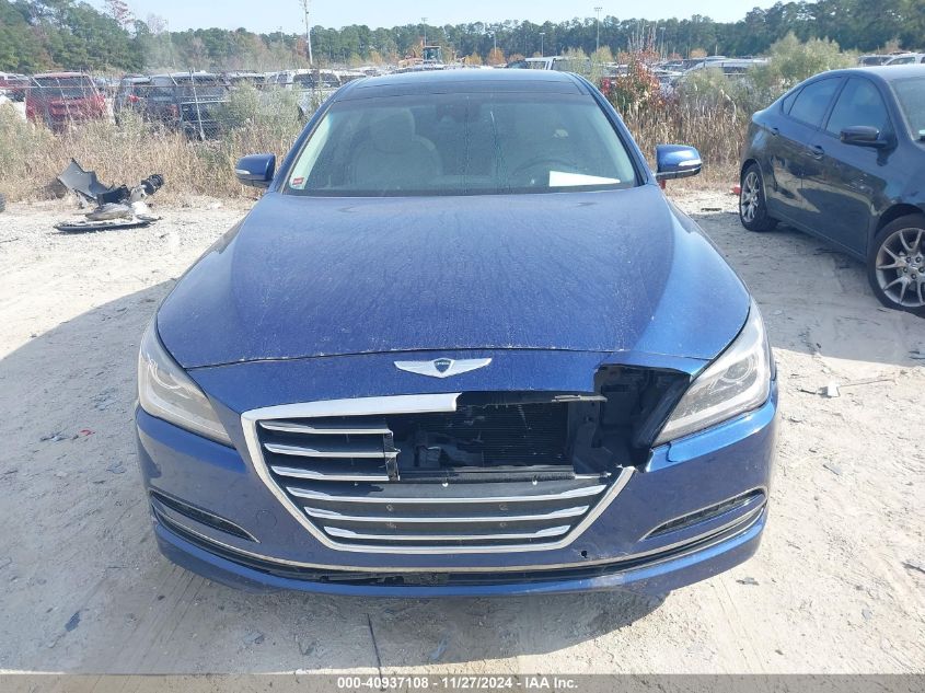 2015 Hyundai Genesis 3.8 VIN: KMHGN4JE1FU050453 Lot: 40937108