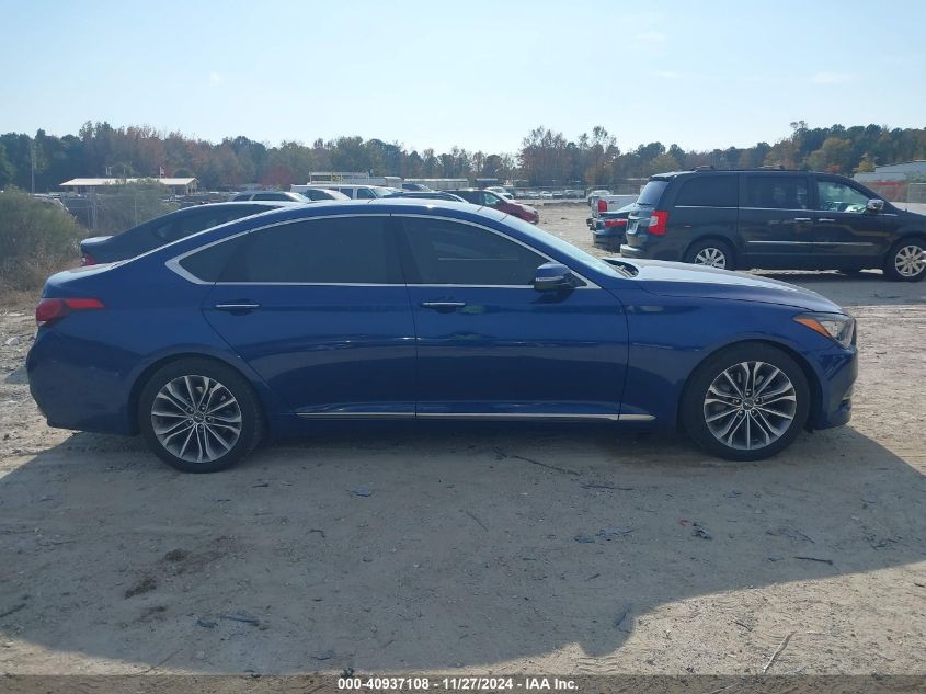 2015 Hyundai Genesis 3.8 VIN: KMHGN4JE1FU050453 Lot: 40937108