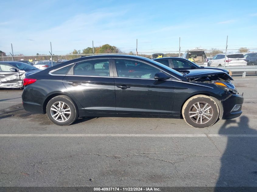 2017 Hyundai Sonata Se VIN: 5NPE24AF8HH563256 Lot: 40937174