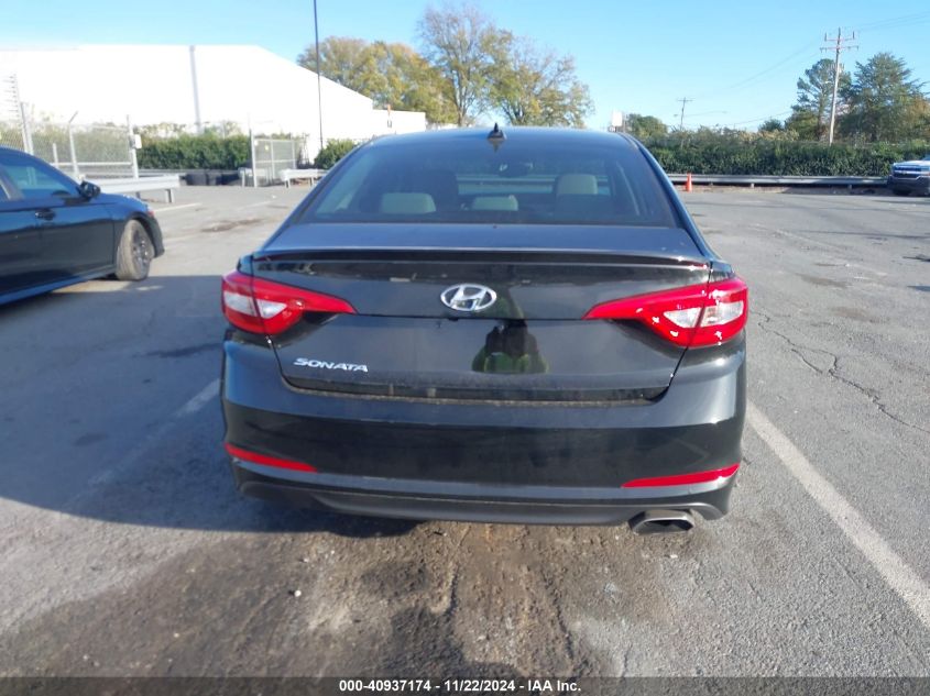 2017 Hyundai Sonata Se VIN: 5NPE24AF8HH563256 Lot: 40937174