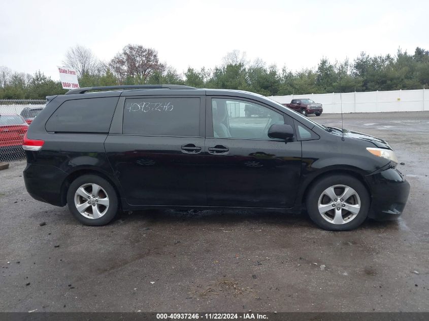 2012 Toyota Sienna Le V6 8 Passenger VIN: 5TDKK3DC1CS247747 Lot: 40937246