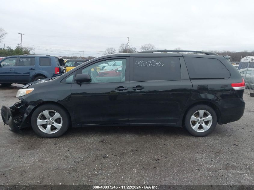 2012 Toyota Sienna Le V6 8 Passenger VIN: 5TDKK3DC1CS247747 Lot: 40937246