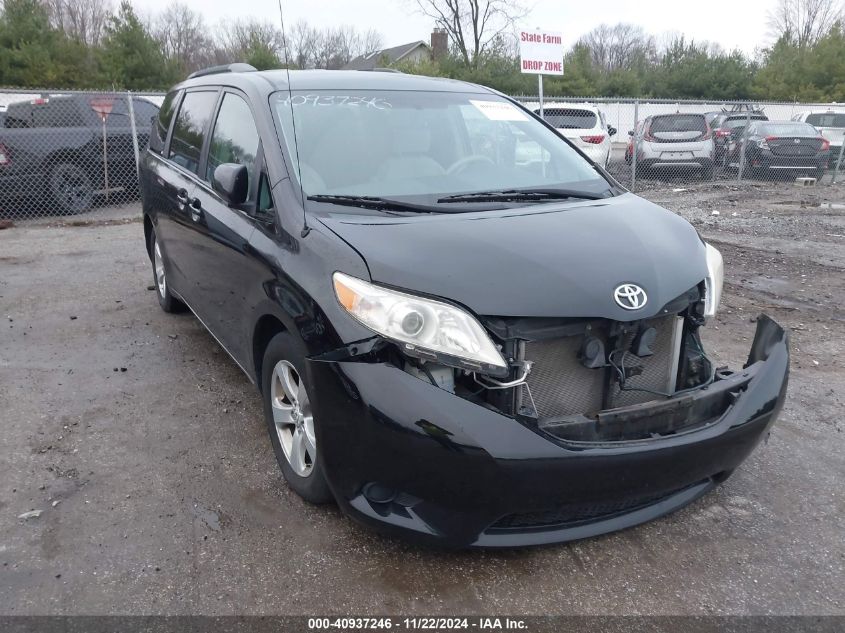 2012 Toyota Sienna Le V6 8 Passenger VIN: 5TDKK3DC1CS247747 Lot: 40937246