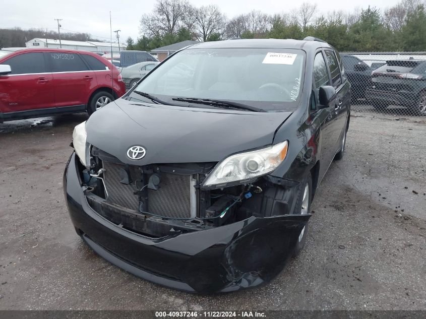 2012 Toyota Sienna Le V6 8 Passenger VIN: 5TDKK3DC1CS247747 Lot: 40937246