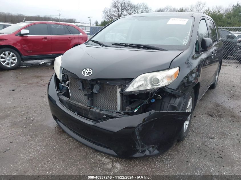 2012 Toyota Sienna Le V6 8 Passenger VIN: 5TDKK3DC1CS247747 Lot: 40937246