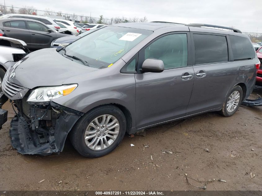 2015 Toyota Sienna Xle/Limited VIN: 5TDYK3DC9FS667013 Lot: 40937251