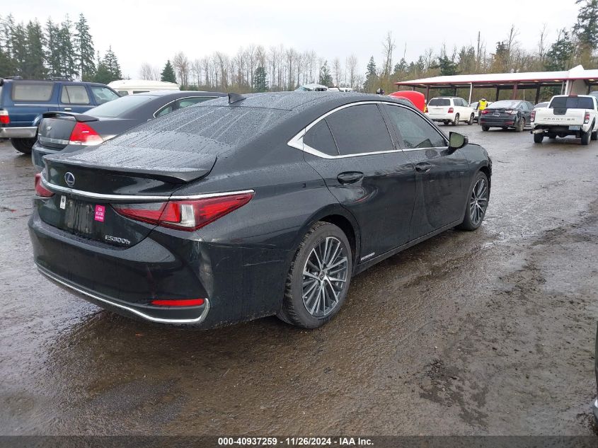 VIN 58ADA1C15NU026624 2022 Lexus ES, 300H no.4