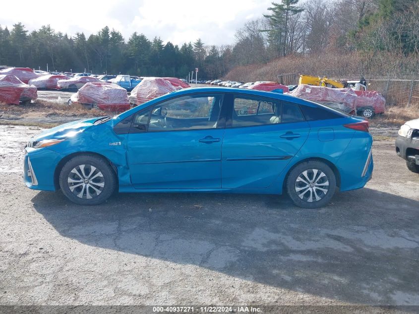 2020 Toyota Prius Prime Limited VIN: JTDKARFPXL3128263 Lot: 40937271