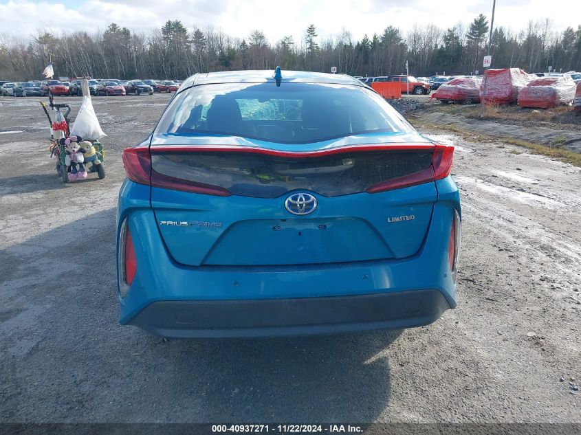 2020 Toyota Prius Prime Limited VIN: JTDKARFPXL3128263 Lot: 40937271