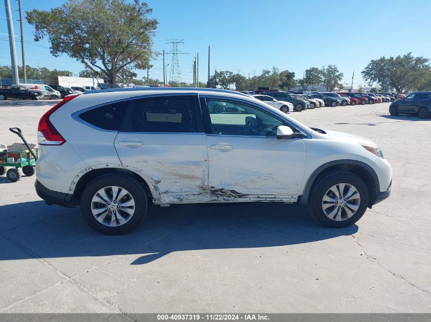 2014 Honda Cr-V Ex-L VIN: 5J6RM4H72EL079627 Lot: 40937319