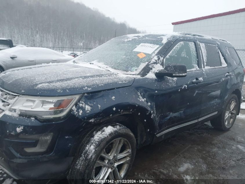 2017 Ford Explorer Xlt VIN: 1FM5K8D83HGB38659 Lot: 40937342