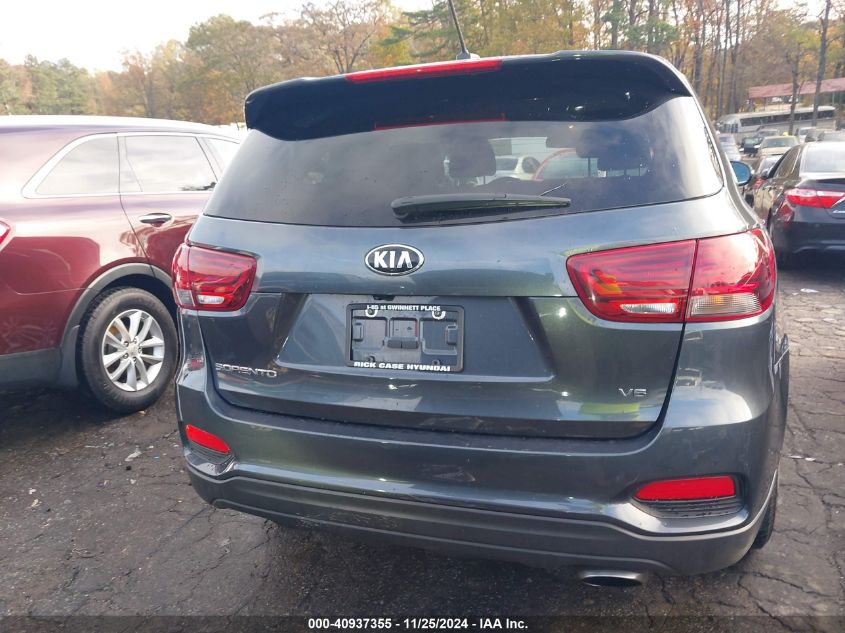 2020 Kia Sorento S VIN: 5XYPG4A5XLG614113 Lot: 40937355