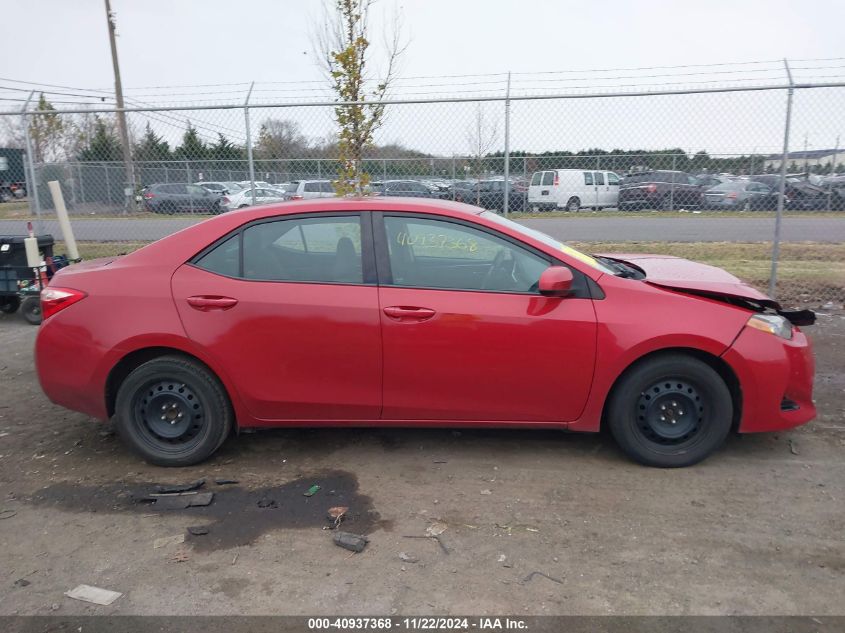 2017 Toyota Corolla Le VIN: 2T1BURHE5HC766650 Lot: 40937368