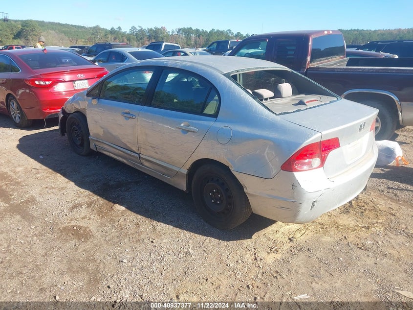 2007 HONDA CIVIC VIN: 1HGFA15587L102304
