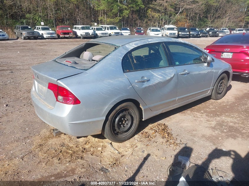 2007 HONDA CIVIC VIN: 1HGFA15587L102304