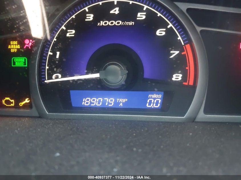 2007 HONDA CIVIC VIN: 1HGFA15587L102304