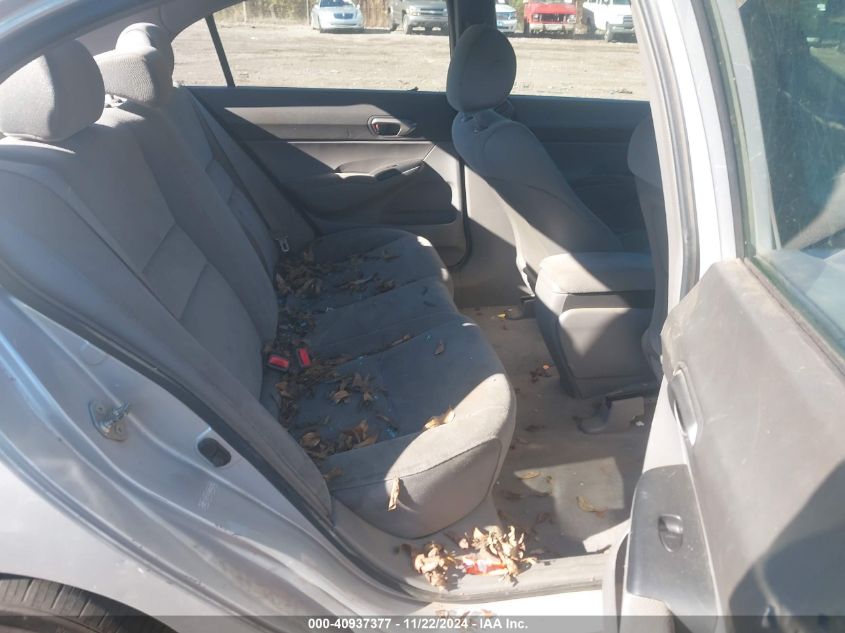 2007 HONDA CIVIC VIN: 1HGFA15587L102304