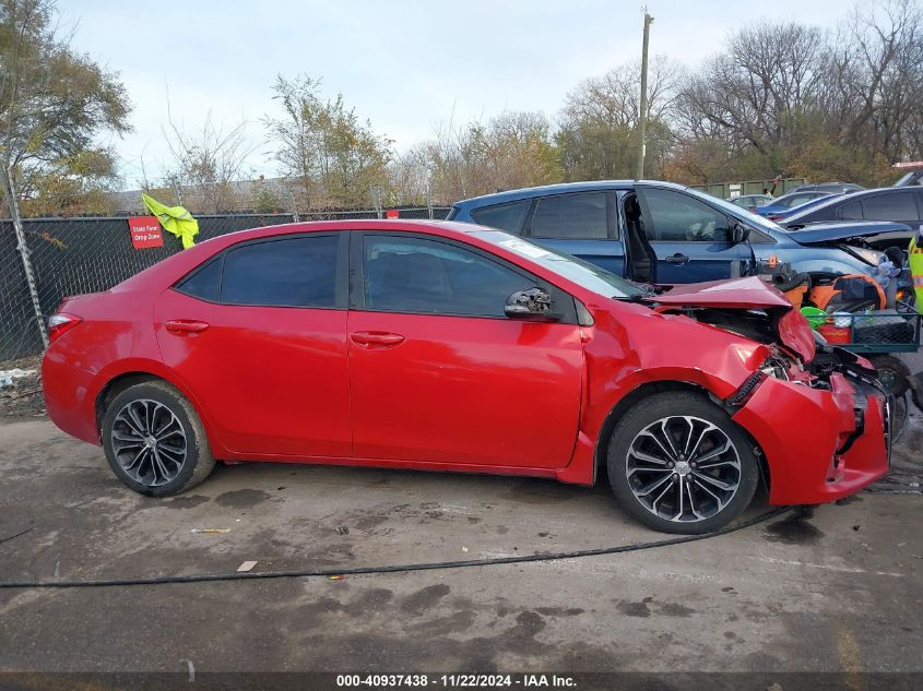 2014 Toyota Corolla S Plus VIN: 2T1BURHE6EC024575 Lot: 40937438