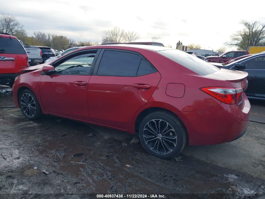 2014 Toyota Corolla S Plus VIN: 2T1BURHE6EC024575 Lot: 40937438