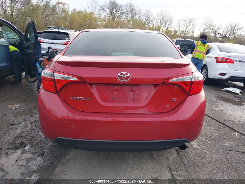 2014 Toyota Corolla S Plus VIN: 2T1BURHE6EC024575 Lot: 40937438