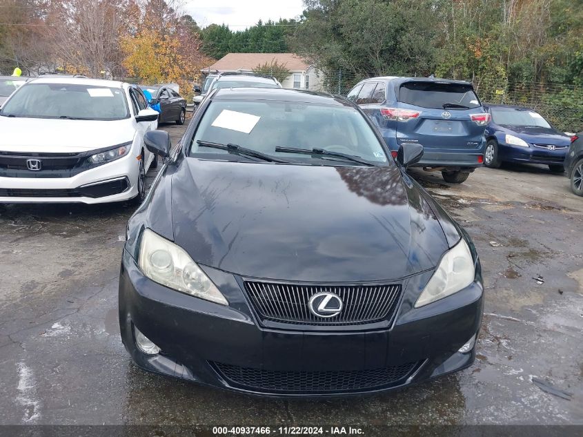 2008 Lexus Is 250 VIN: JTHCK262985018439 Lot: 40937466