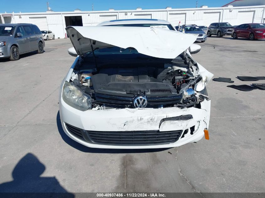 2012 Volkswagen Golf 2.5L 4-Door VIN: WVWDB7AJ8CW202307 Lot: 40937486