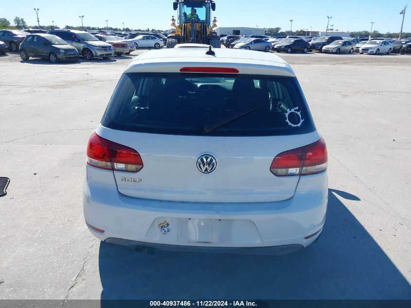 2012 Volkswagen Golf 2.5L 4-Door VIN: WVWDB7AJ8CW202307 Lot: 40937486