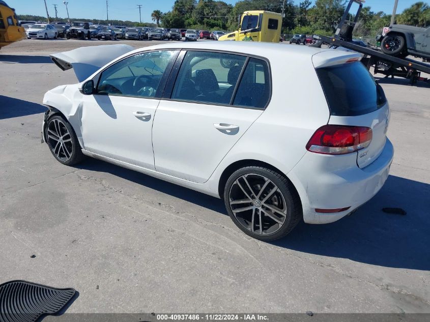 2012 Volkswagen Golf 2.5L 4-Door VIN: WVWDB7AJ8CW202307 Lot: 40937486