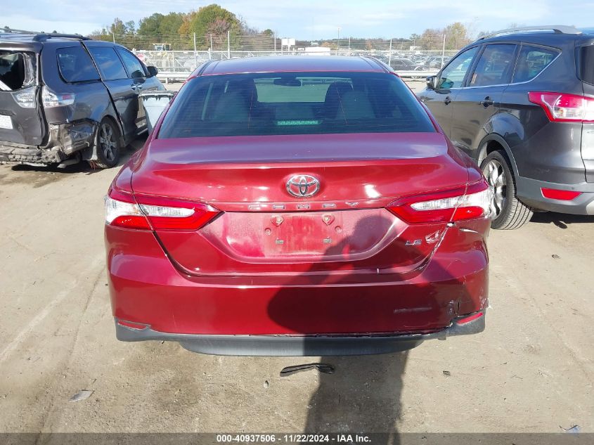 2018 Toyota Camry Le VIN: 4T1B11HK0JU078771 Lot: 40937506