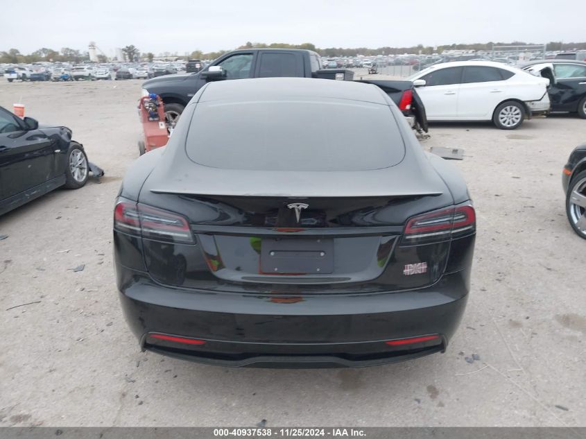 2022 Tesla Model S Plaid Tri Motor All-Wheel Drive VIN: 5YJSA1E65NF484149 Lot: 40937538