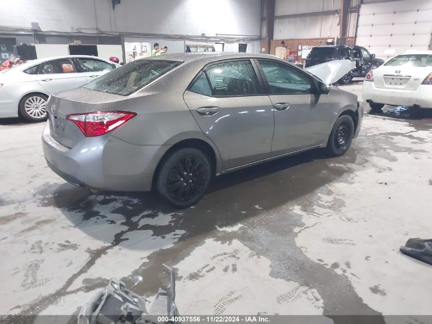 2015 Toyota Corolla Le VIN: 5YFBURHE8FP277950 Lot: 40937556