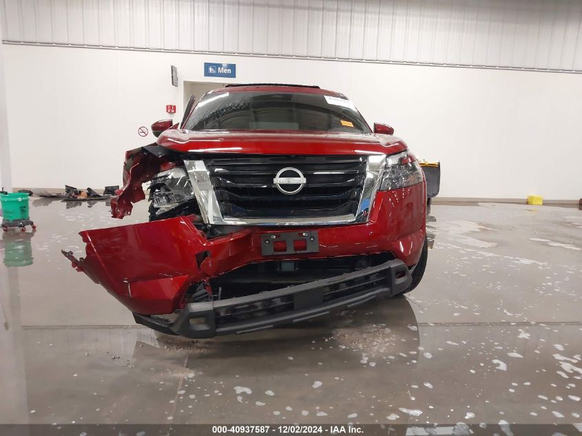 2023 Nissan Pathfinder Sv VIN: 5N1DR3BB5PC251852 Lot: 40937587