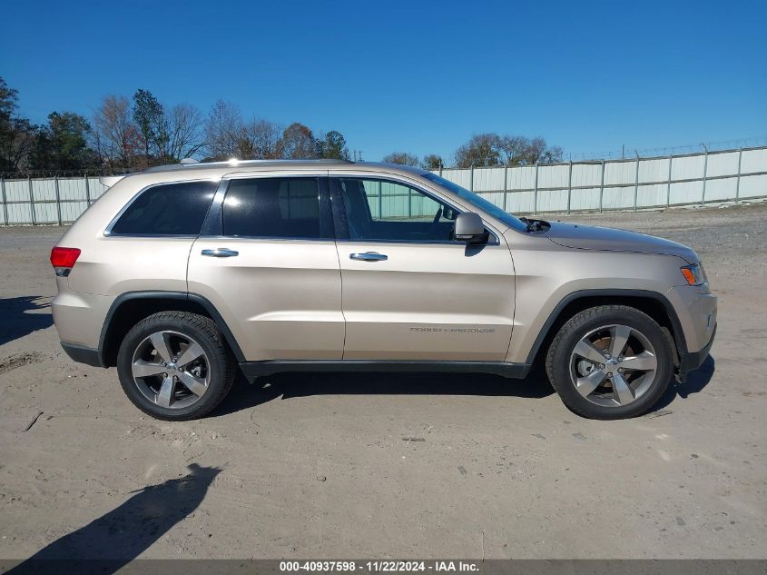 2014 Jeep Grand Cherokee Limited VIN: 1C4RJFBG3EC526856 Lot: 40937598