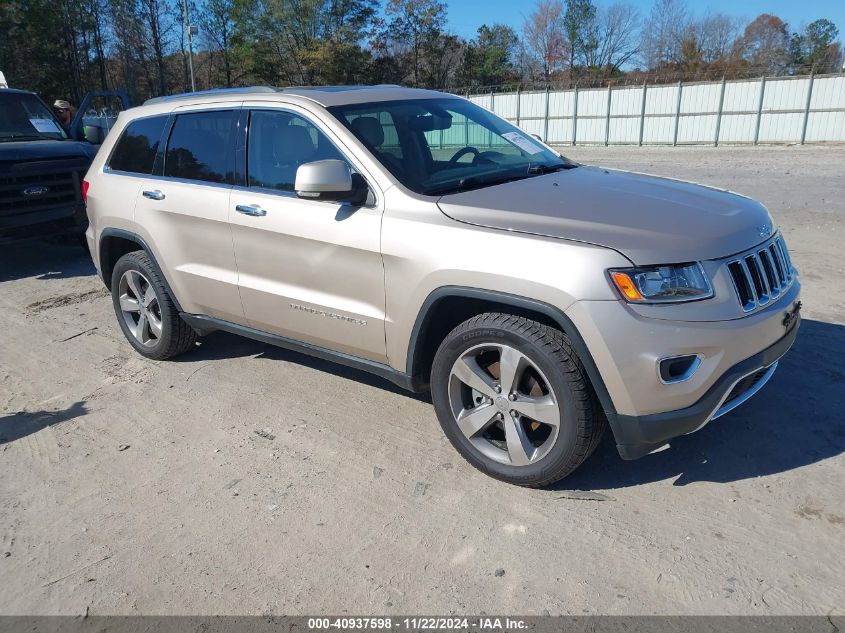 2014 Jeep Grand Cherokee Limited VIN: 1C4RJFBG3EC526856 Lot: 40937598