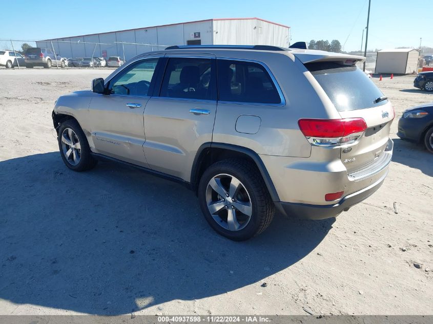 2014 Jeep Grand Cherokee Limited VIN: 1C4RJFBG3EC526856 Lot: 40937598