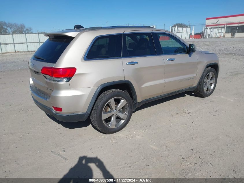 2014 Jeep Grand Cherokee Limited VIN: 1C4RJFBG3EC526856 Lot: 40937598