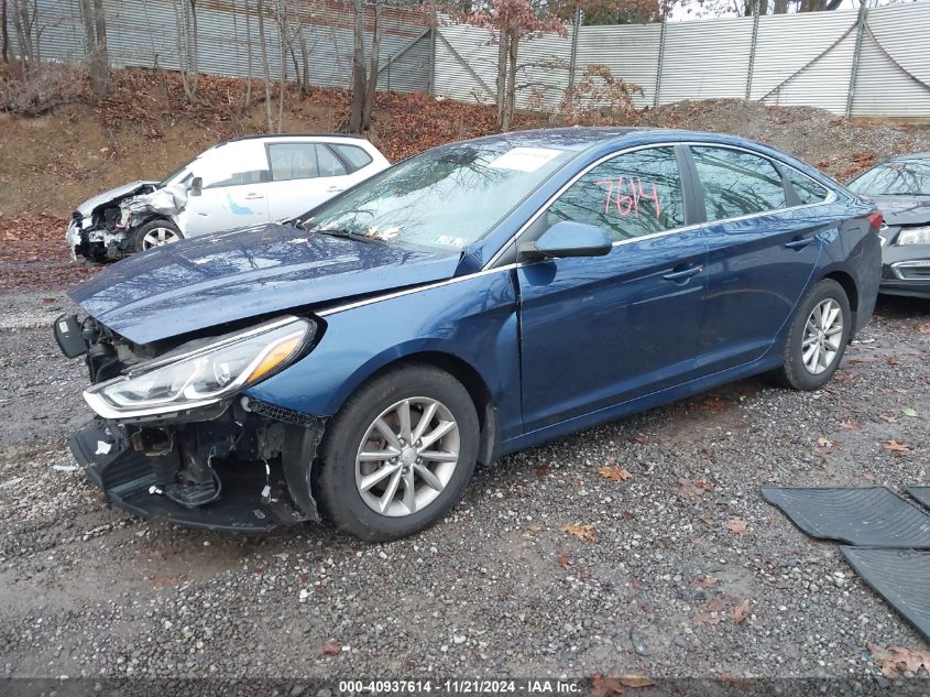 VIN 5NPE24AF4KH804446 2019 Hyundai Sonata, SE no.2