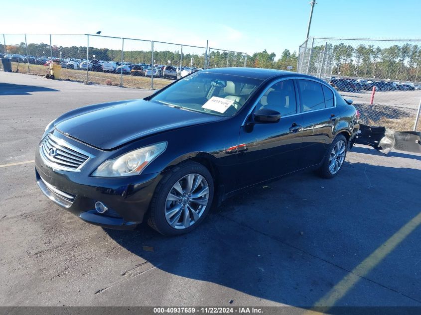 VIN JN1CV6AP7DM719325 2013 Infiniti G37, Journey no.2