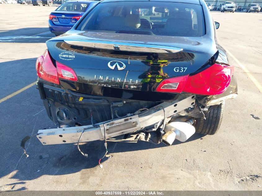 2013 INFINITI G37 JOURNEY - JN1CV6AP7DM719325