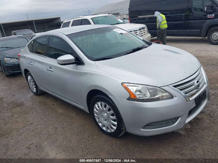 VIN 3N1AB7AP1FY235379 2015 Nissan Sentra, SV no.1