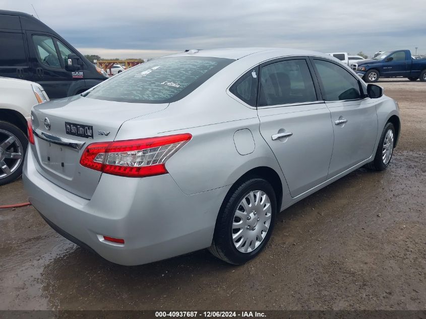 VIN 3N1AB7AP1FY235379 2015 Nissan Sentra, SV no.4