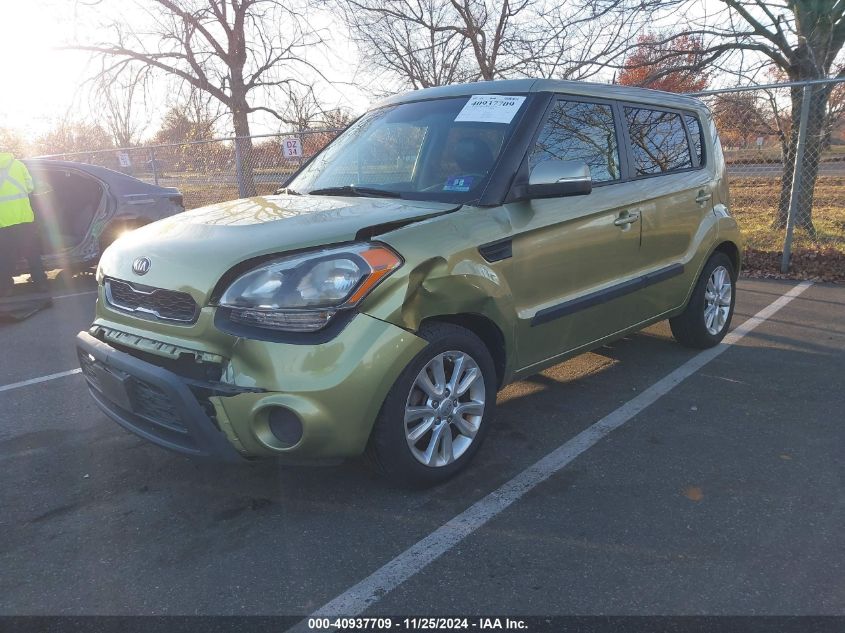 2013 Kia Soul + VIN: KNDJT2A68D7571792 Lot: 40937709