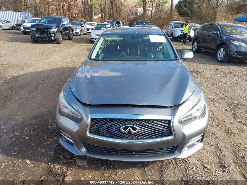 VIN JN1BV7AR5FM407686 2015 INFINITI Q50 no.12