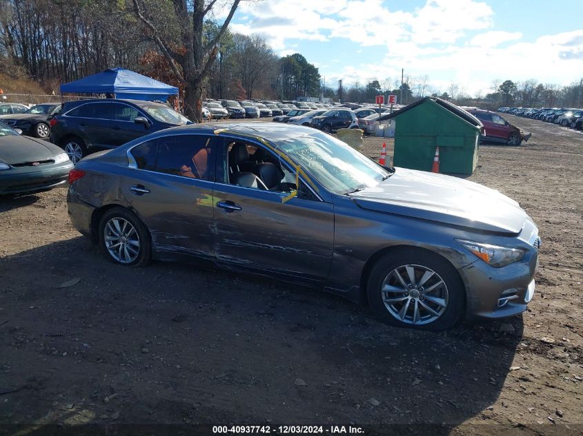 VIN JN1BV7AR5FM407686 2015 INFINITI Q50 no.13