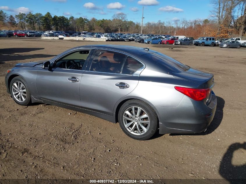 VIN JN1BV7AR5FM407686 2015 INFINITI Q50 no.14