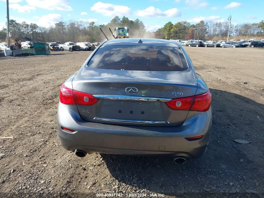 VIN JN1BV7AR5FM407686 2015 INFINITI Q50 no.16